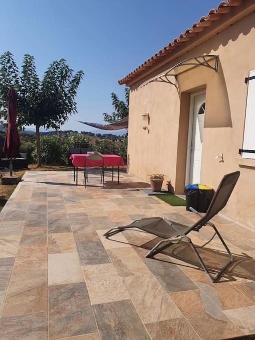 Studio Mitoyen A La Campagne Vue Sur La Mer Cargèse Extérieur photo